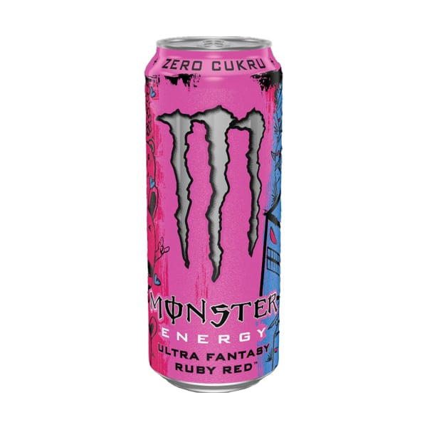 🧡 MONSTER ENERGY ULTRA FANTASY RUBY RED – EU (500 ML)⚡