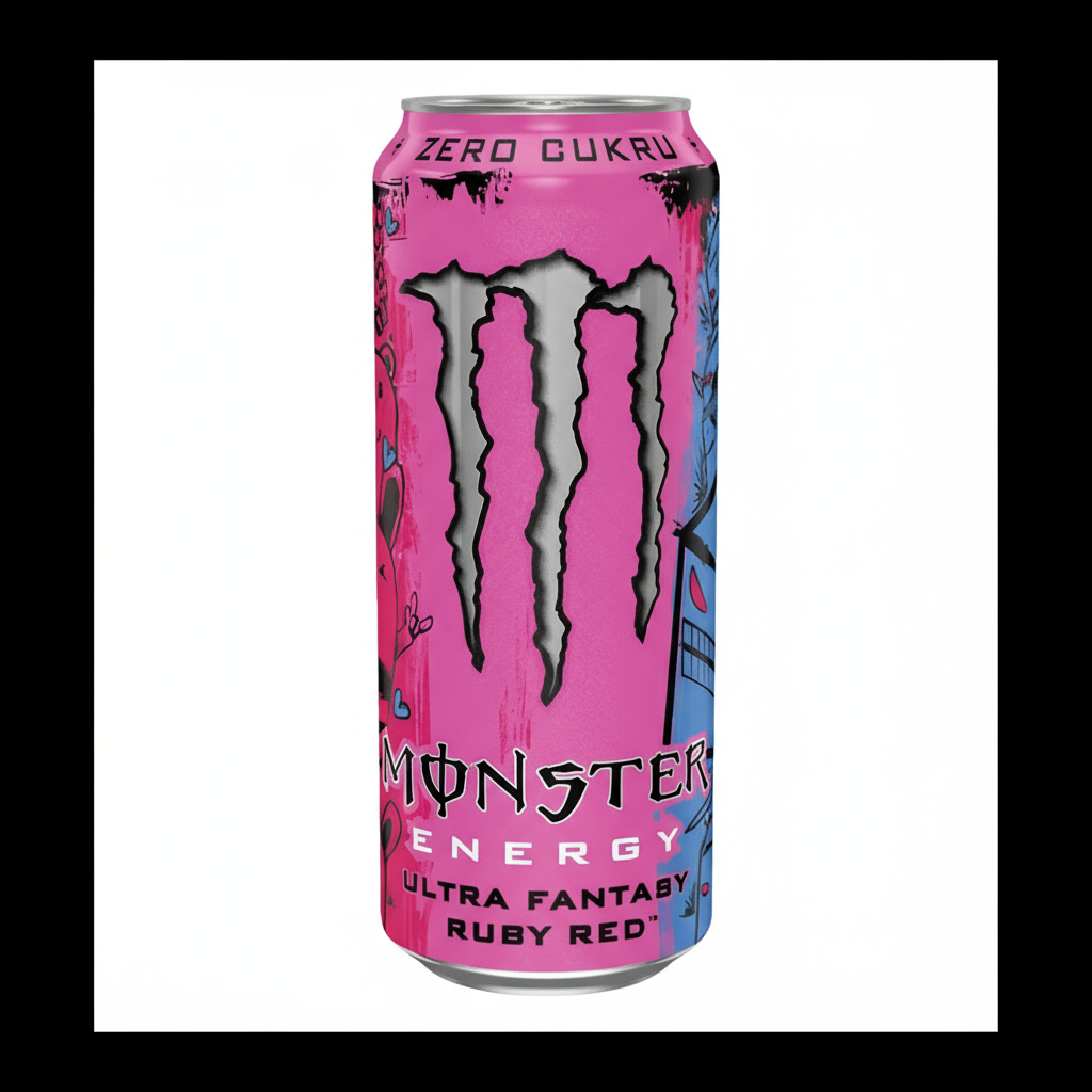 🧡 MONSTER ENERGY ULTRA FANTASY RUBY RED – EU (500 ML)⚡