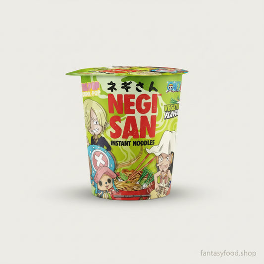 ramen istantaneo Negi Sun alle verdure One Piece cup