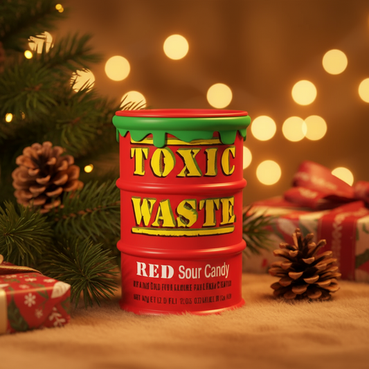 ❤️🔥 TOXIC WASTE RED DRUM – CARAMELLE ASPRE ALLA FRUTTA (USA)