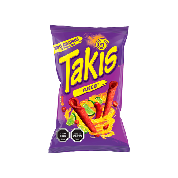 Takis Fuego Piccantezza Estrema 200g