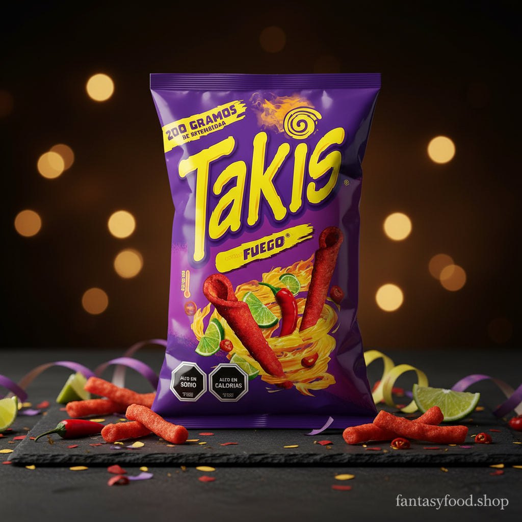 Takis Fuego Liv. Piccantezza Estrema 200g