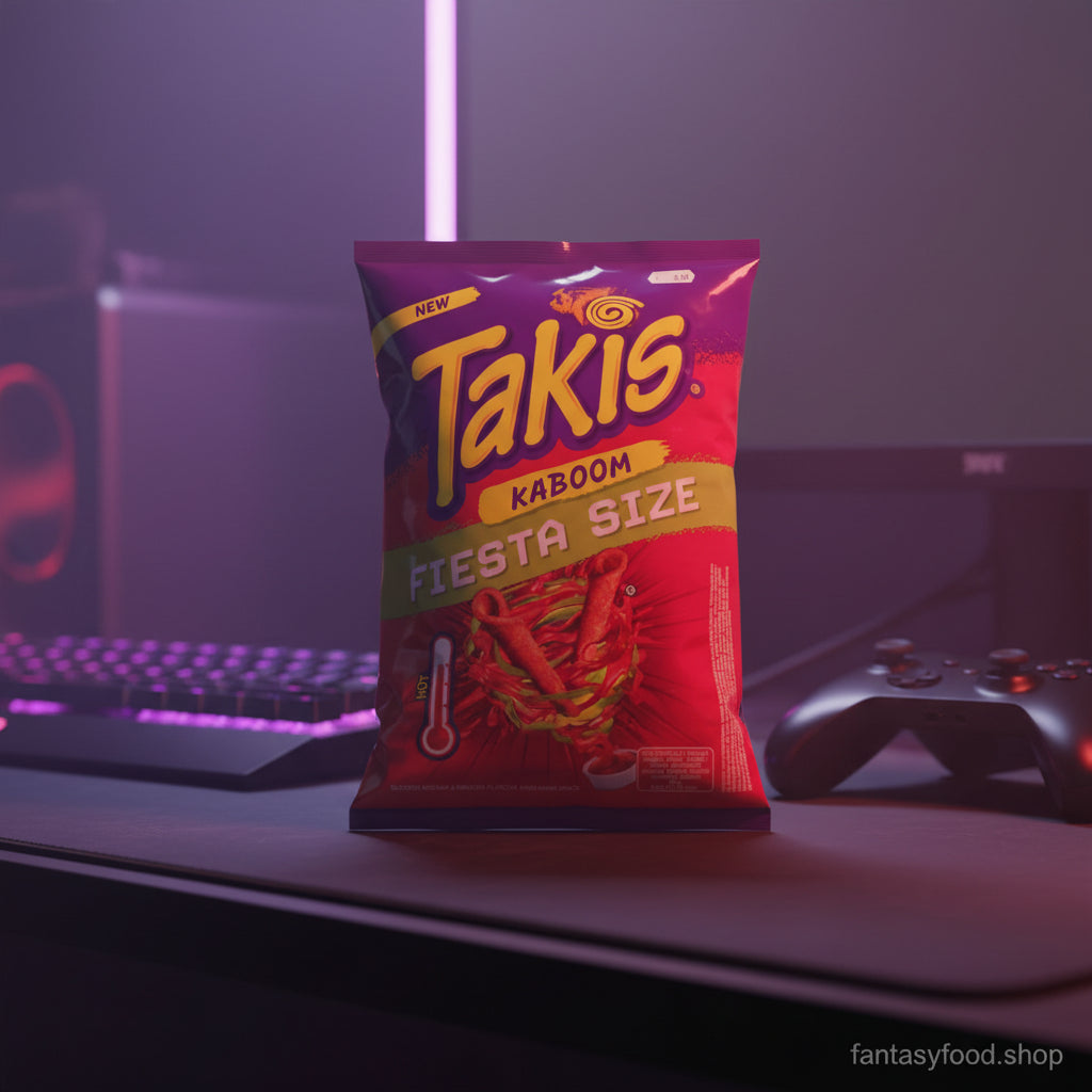 Takis Kaboom Liv. Piccantezza Media 200g
