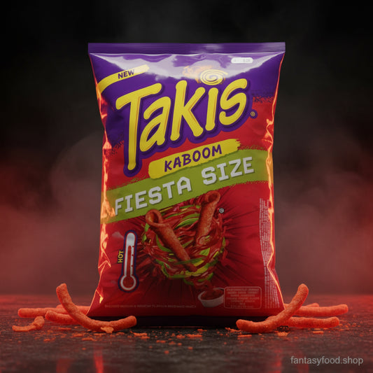 Takis Kaboom Liv. Piccantezza Media 200g