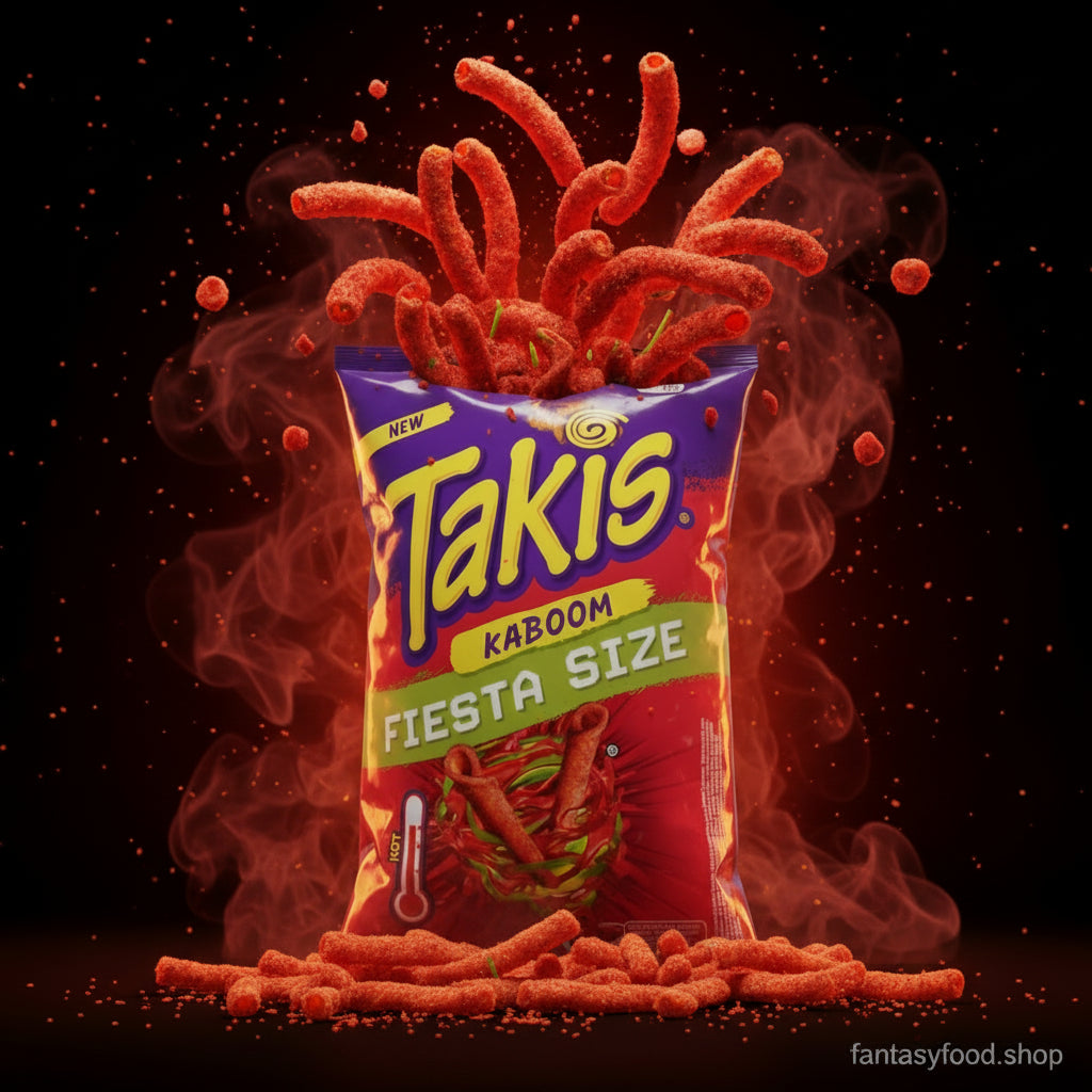 Takis Kaboom Liv. Piccantezza Media 200g