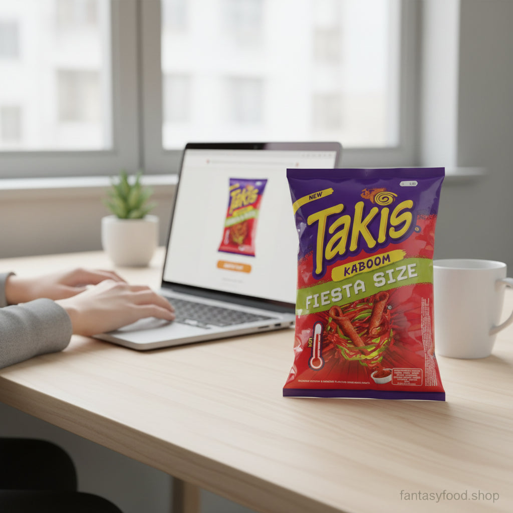 Takis Kaboom Liv. Piccantezza Media 200g