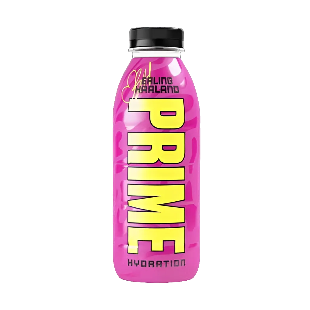 PRIME HYDRATION: Erling Haaland V2 pink 500 ml