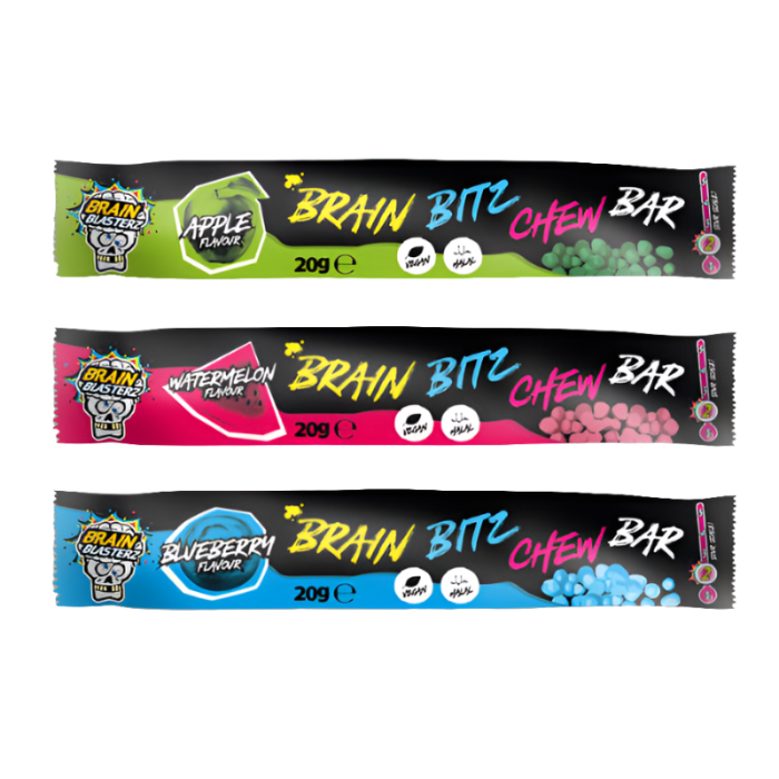 BRAIN BLASTERZ BITZ CHEW BAR ANGURIA 🍉💥