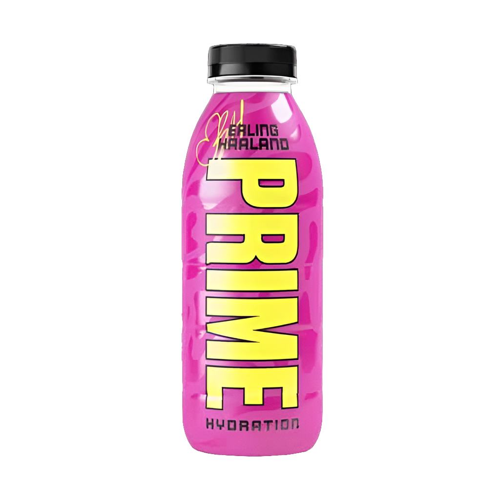 💗 PRIME HYDRATION ERLING HAALAND V2 PINK – ED. LIMITATA (500 ML) ⚽🇺🇸