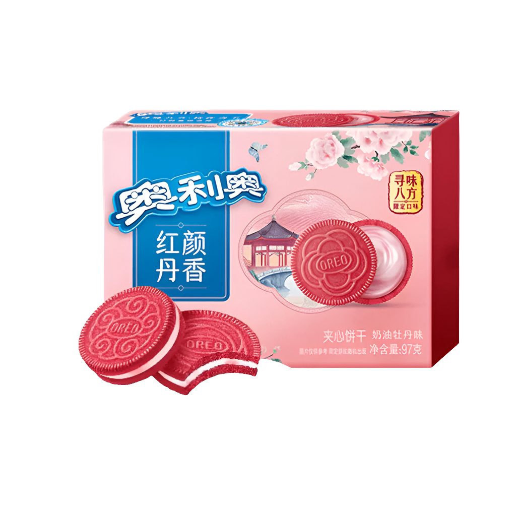 🌸 OREO LATTE E PEONIA ROSSA 🌸 LIMITED EDITION CINA🇨🇳