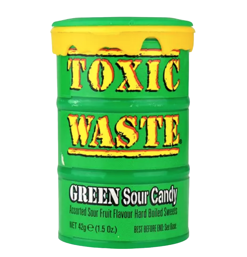 💚☢️ TOXIC WASTE GREEN DRUM – EDIZIONE ACIDA ESTREMA (USA)