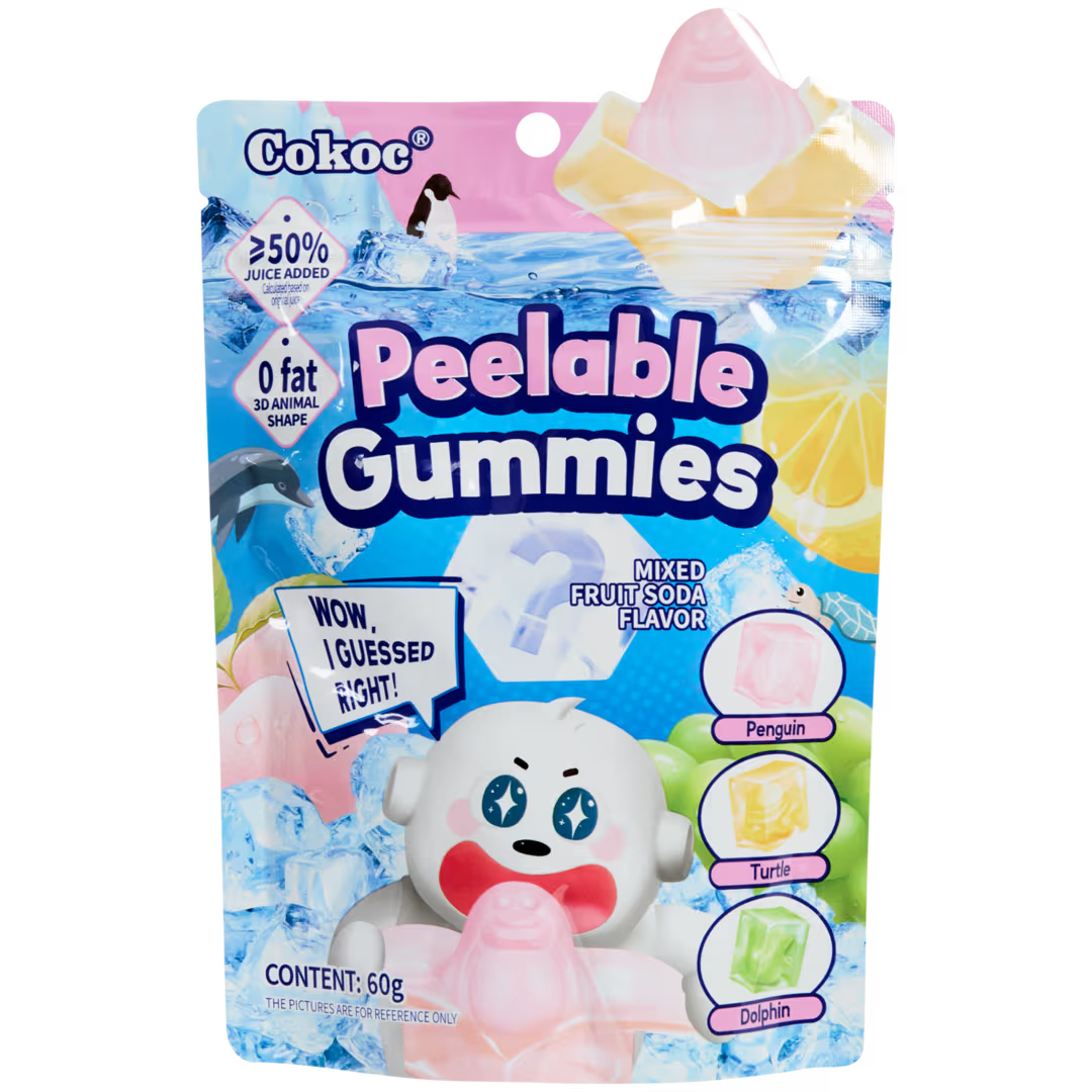 Cokoc Peelsble Gummies Caramelle Gommose Sbucciabili 75g
