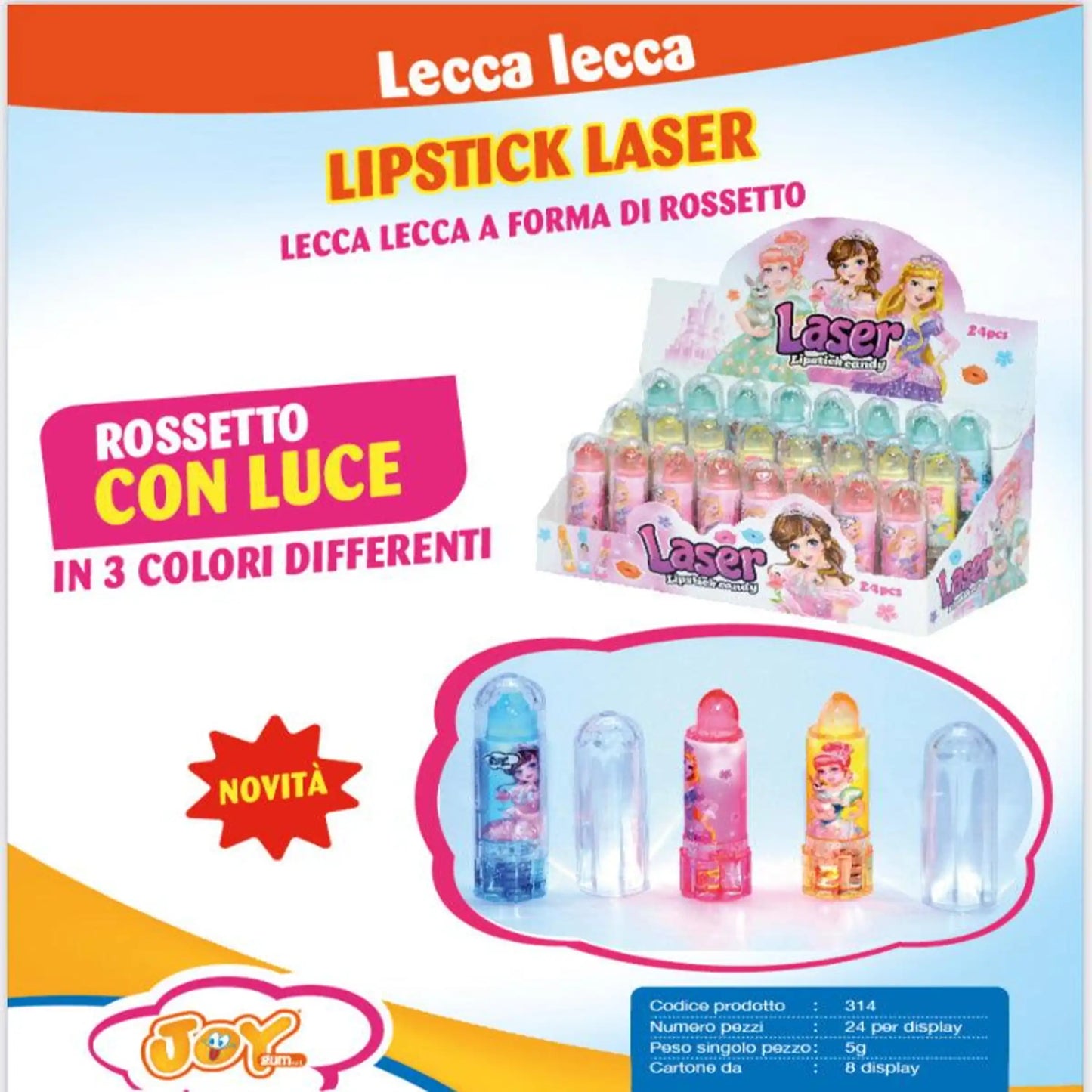 💄 ROSSETTO CON LUCE (EUROPA)
