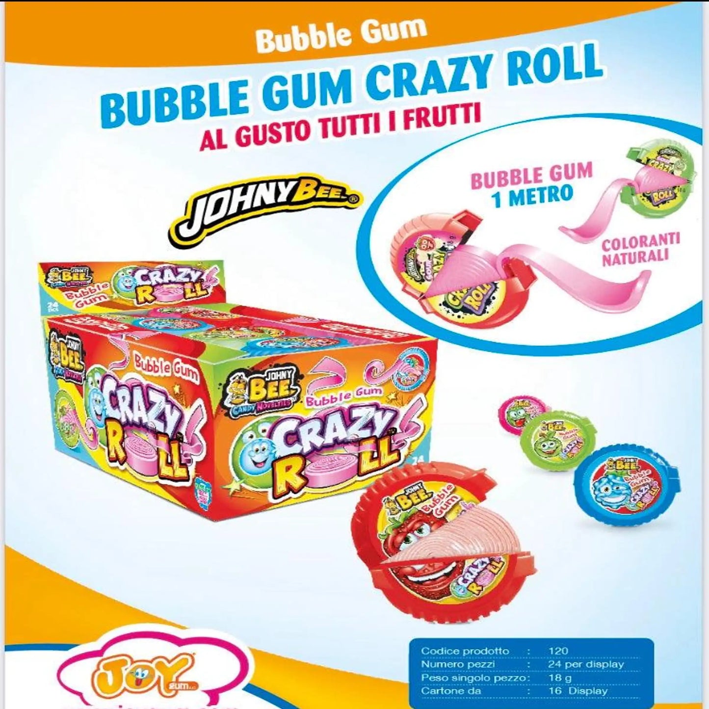🍬 CRAZY ROLL (EUROPA)
