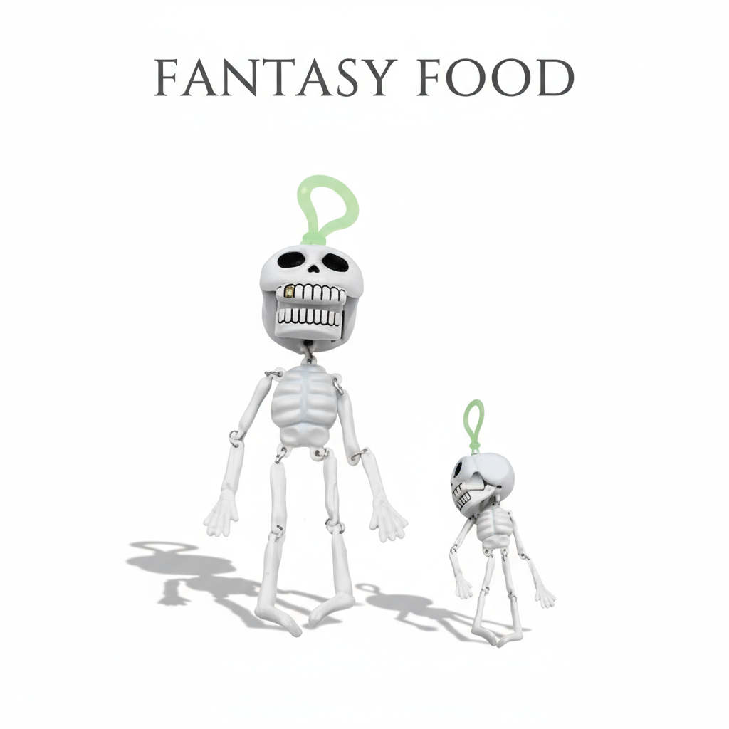 🧠 TOYS JOYGUM SUPER TESCHIO – Portachiavi con caramelle HAPPY HALLOWEEN