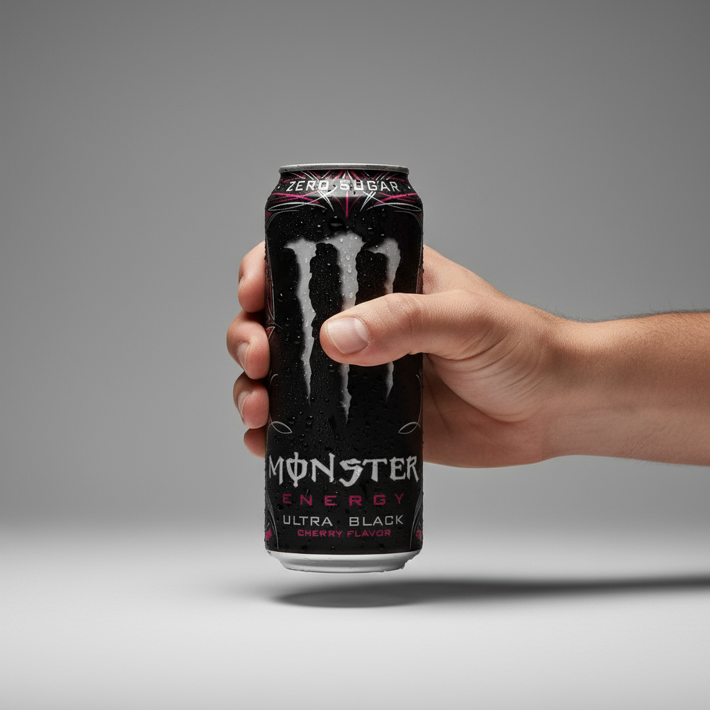 Monster Energy Ultra Black 500 ml Ciliegia Nera
