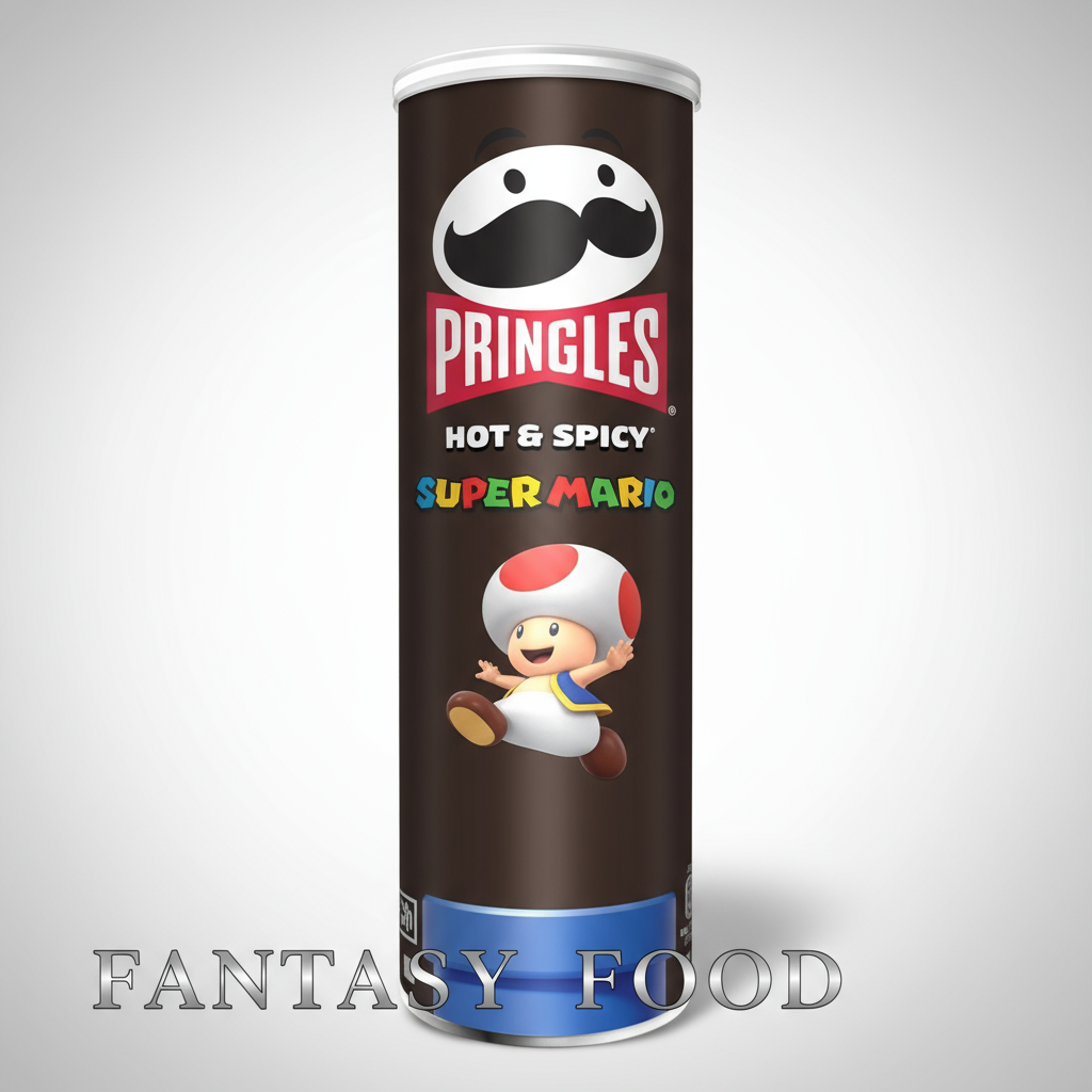 🇬🇧 PRINGLES SUPER MARIO HOT & SPICY 175G 🔥🍄