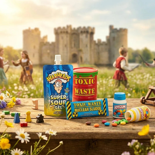 Caramelle, giochi e primavera.