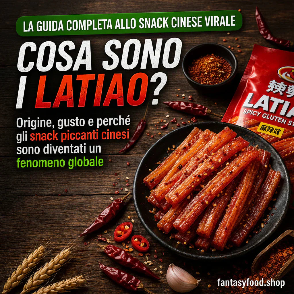 latiao snack cinese piccante virale cosa sono origine gusto street food asia