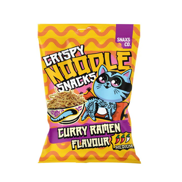 Crispy Noodle Snacks Curry Ramen