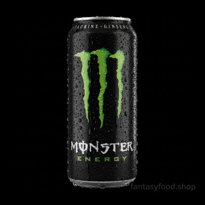 Effetto ghiacciato lattina Monster Energy con condensa