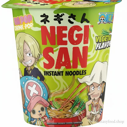 dettaglio grafico ramen One Piece cup