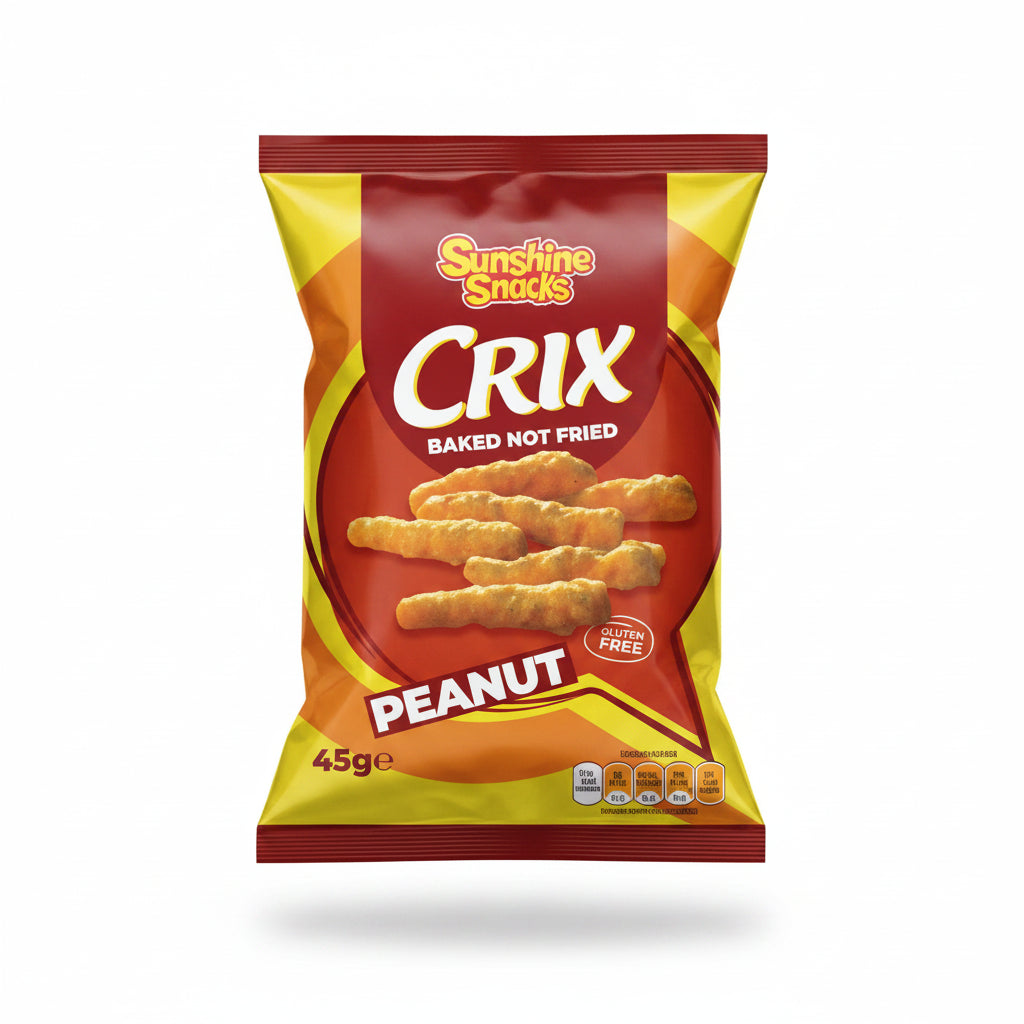 Crix Snack mais e arachidi 45g