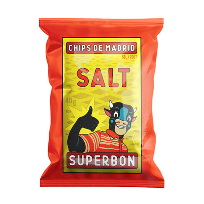 Superbon Salt – Patatine al sale marino (40g)