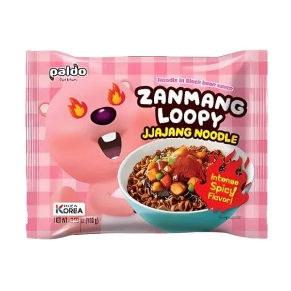 Paldo Ramen coreano Piccante con Fagioli Neri 110g