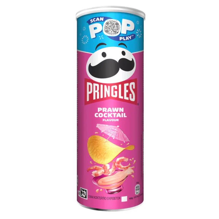 🦐 PRINGLES COCKTAIL DI GAMBERI (165G) 🍤