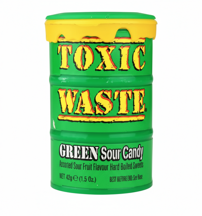 💚☢️ TOXIC WASTE GREEN DRUM – EDIZIONE ACIDA ESTREMA (USA)
