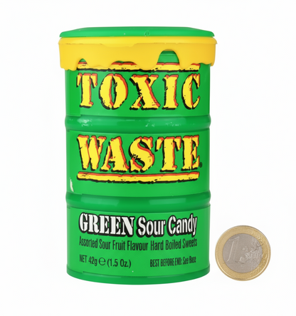 💚☢️ TOXIC WASTE GREEN DRUM – EDIZIONE ACIDA ESTREMA (USA)