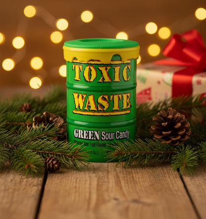 💚☢️ TOXIC WASTE GREEN DRUM – EDIZIONE ACIDA ESTREMA (USA)