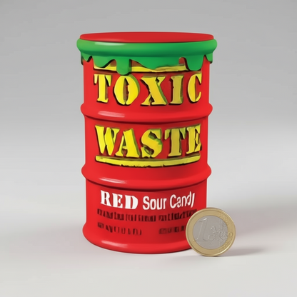 ❤️🔥 TOXIC WASTE RED DRUM – CARAMELLE ASPRE ALLA FRUTTA (USA)