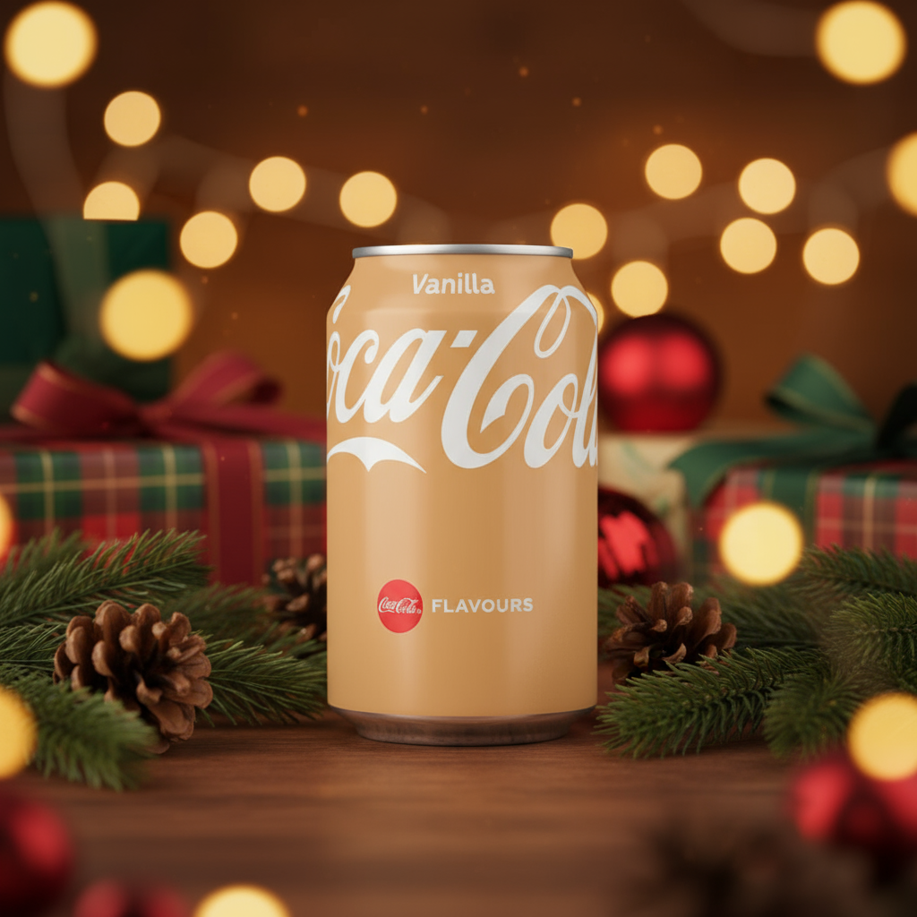 coca cola vaniglia uk natale