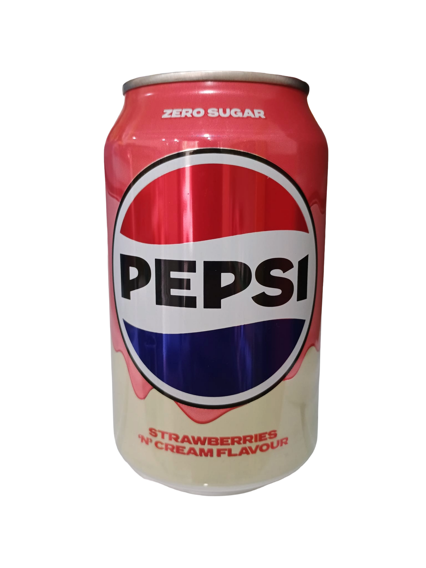 PEPSI STRAWBERRIES & CREAM FLAVOUR   FRAGOLA & PANNA (330 ML) 🇬🇧