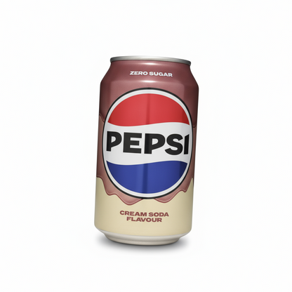 🥤 PEPSI CREAM SODA - VANIGLIA (330ML) 🇬🇧