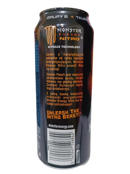 🚀🍑 MONSTER NITRO COSMIC PEACH (EU)(500 ML) ⚡✨