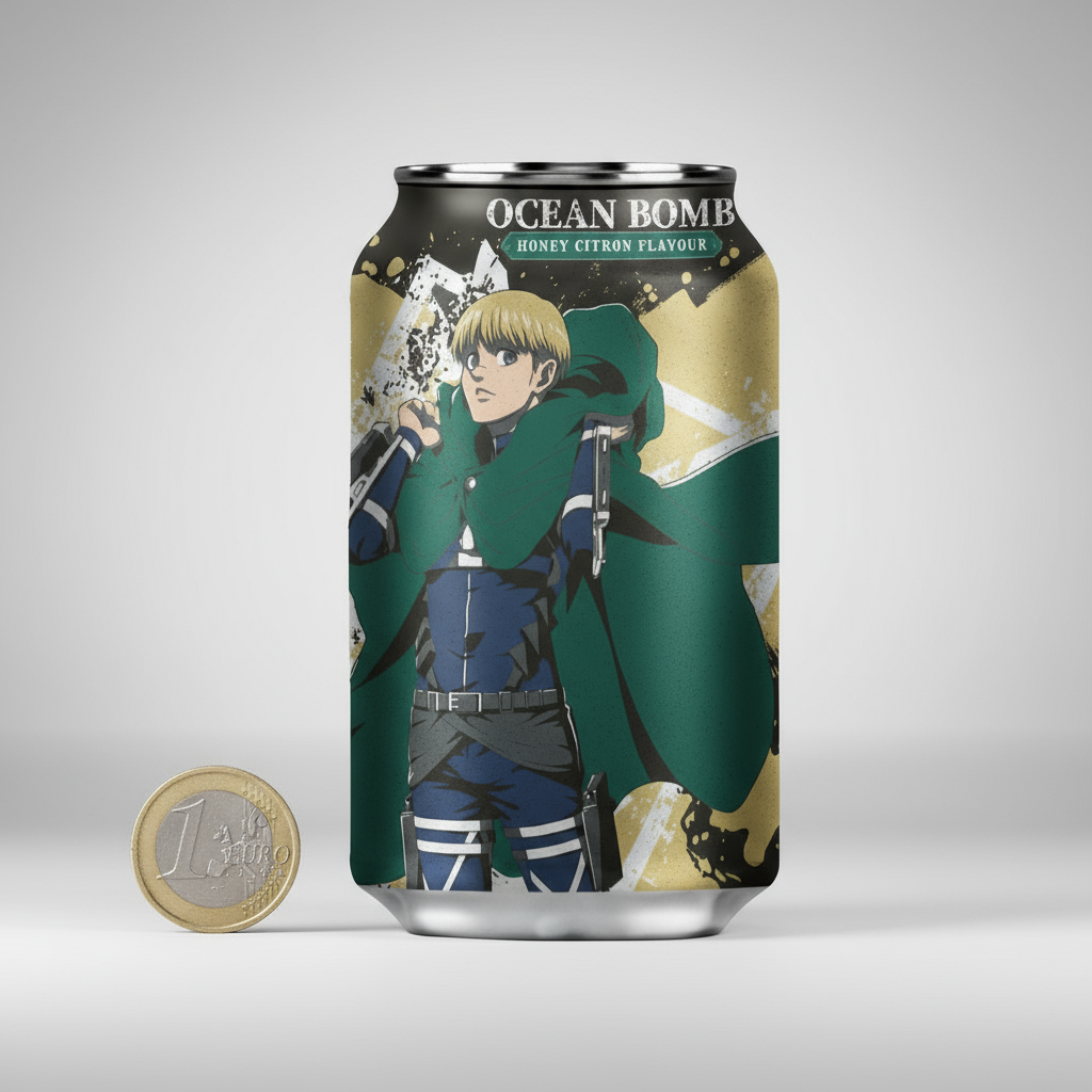 🍯 OCEAN BOMB ATTACK ON TITAN – HONEY CITRUS POMPELMO E MIELE (TAIWAN)