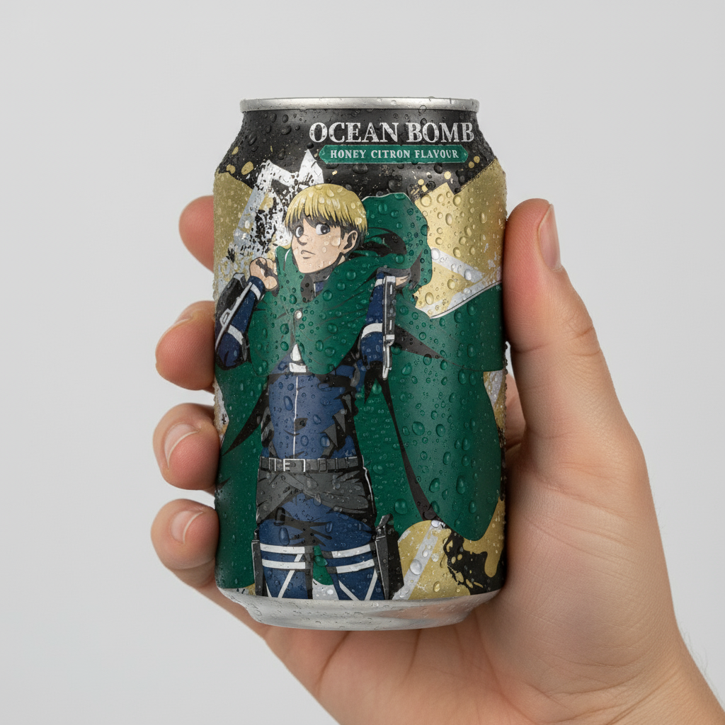 🍯 OCEAN BOMB ATTACK ON TITAN – HONEY CITRUS POMPELMO E MIELE (TAIWAN)
