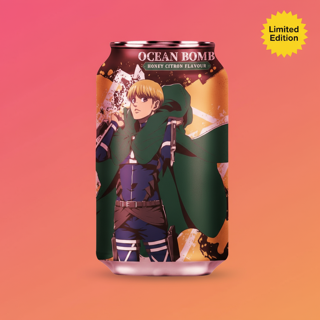 🍯 OCEAN BOMB ATTACK ON TITAN – HONEY CITRUS POMPELMO E MIELE (TAIWAN)