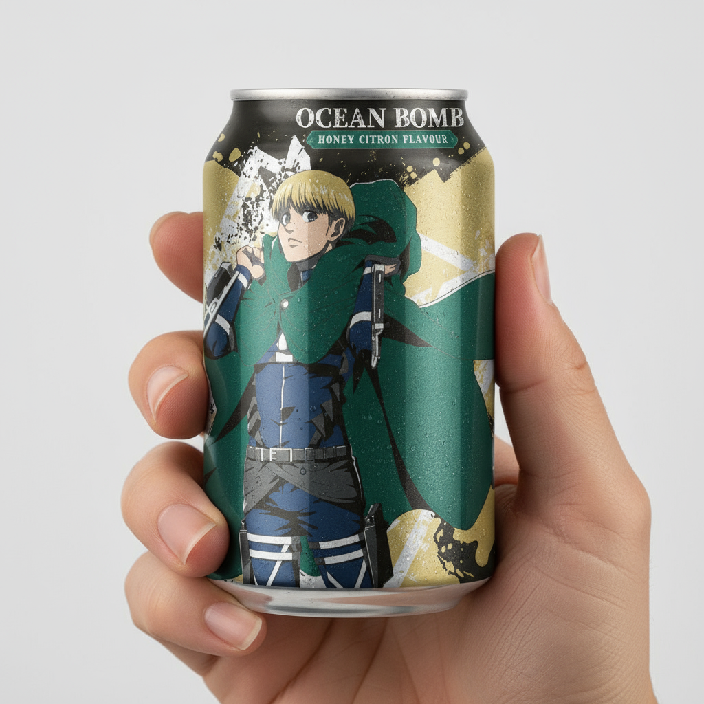 🍯 OCEAN BOMB ATTACK ON TITAN – HONEY CITRUS POMPELMO E MIELE (TAIWAN)