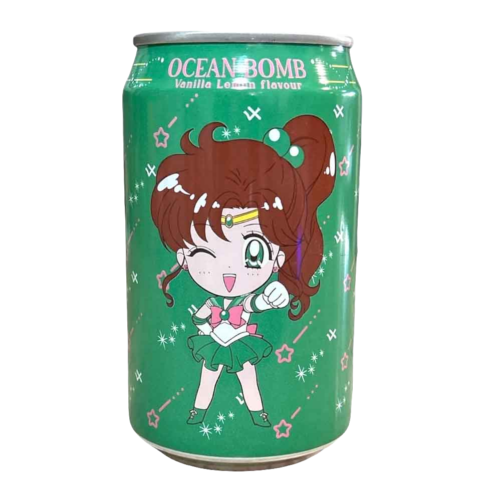 💚 OCEAN BOMB SAILOR JUPITER – BEVANDA FRIZZANTE VANIGLIA & LIMONE (TAIWAN)
