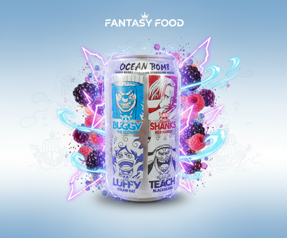 🏴‍☠️ ONE PIECE 4 IMPERATORI - FRUTTI DI BOSCO (330ML) 🍇