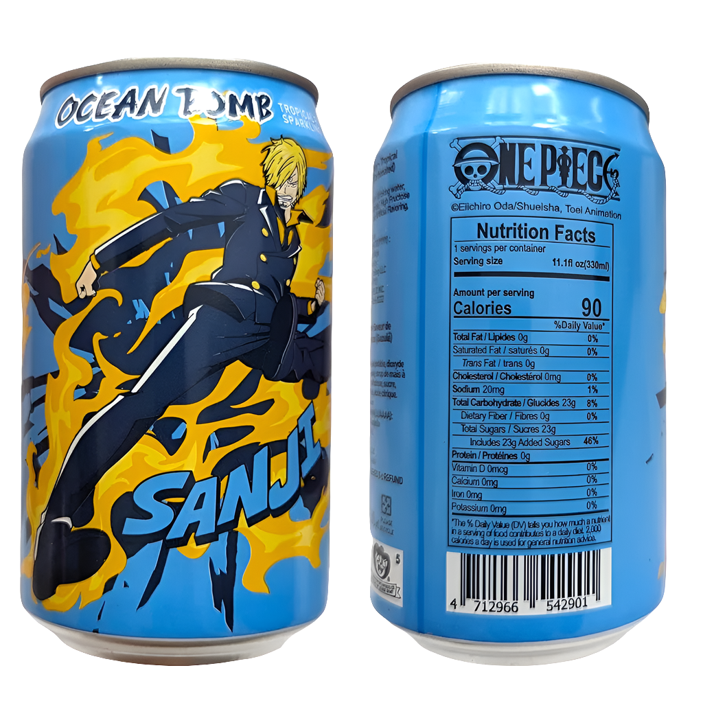 🏴‍☠️ OCEAN BOMB ONE PIECE SANJI – LIMITED EDITION GUSTO TROPICALE (TAIWAN)