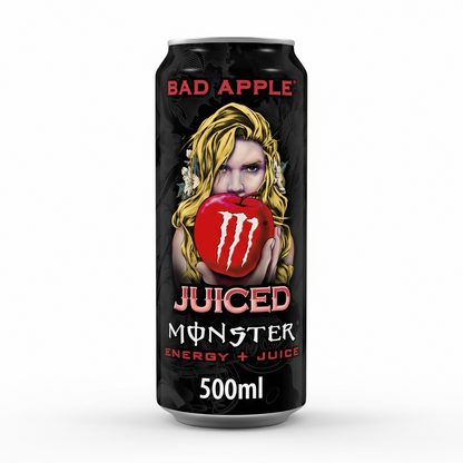 🍏💀 MONSTER ENERGY BAD APPLE – MELA ACIDA (500 ML )EU⚡