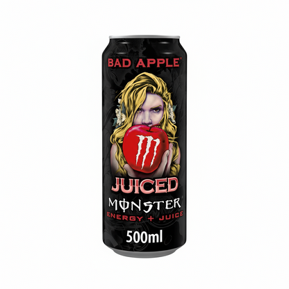 🍏💀 MONSTER ENERGY BAD APPLE – MELA ACIDA (500 ML )EU⚡