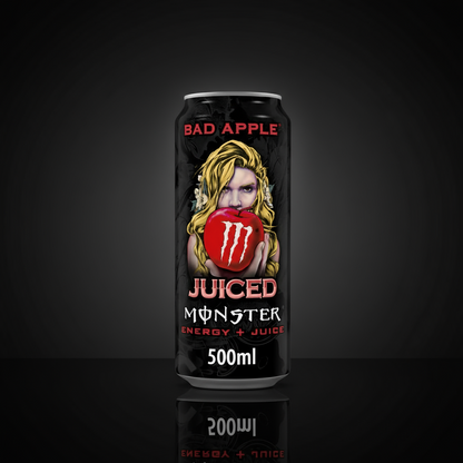 🍏💀 MONSTER ENERGY BAD APPLE – MELA ACIDA (500 ML )EU⚡