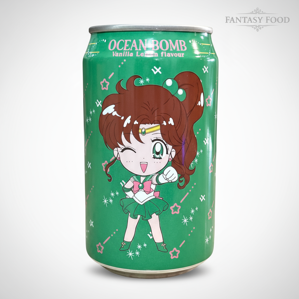 💚 OCEAN BOMB SAILOR JUPITER – BEVANDA FRIZZANTE VANIGLIA & LIMONE (TAIWAN)