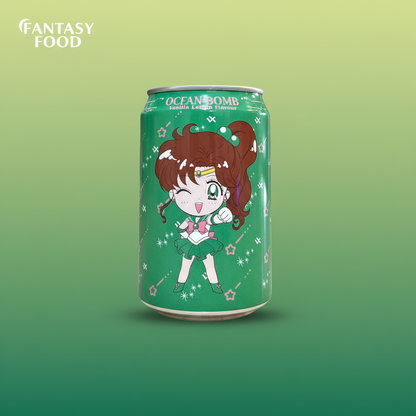 💚 OCEAN BOMB SAILOR JUPITER – BEVANDA FRIZZANTE VANIGLIA & LIMONE (TAIWAN)